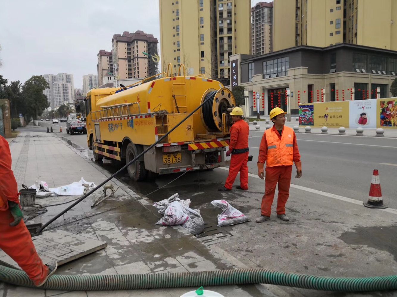 类乌齐排污管道清淤-管道清洗