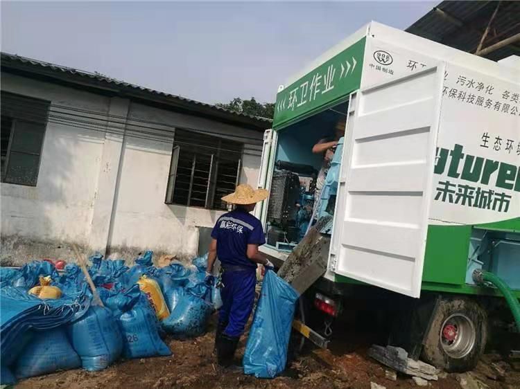 类乌齐工业污泥压干处理